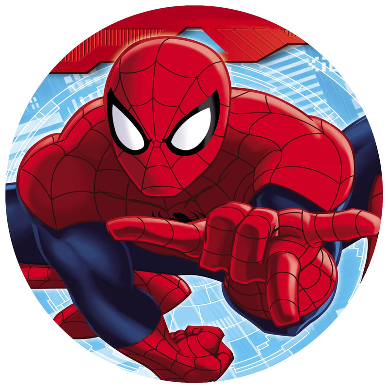 Capa Painel Redondo Mesa Homem Aranha Sublimado C/ Elástico 50×50Cm 22
