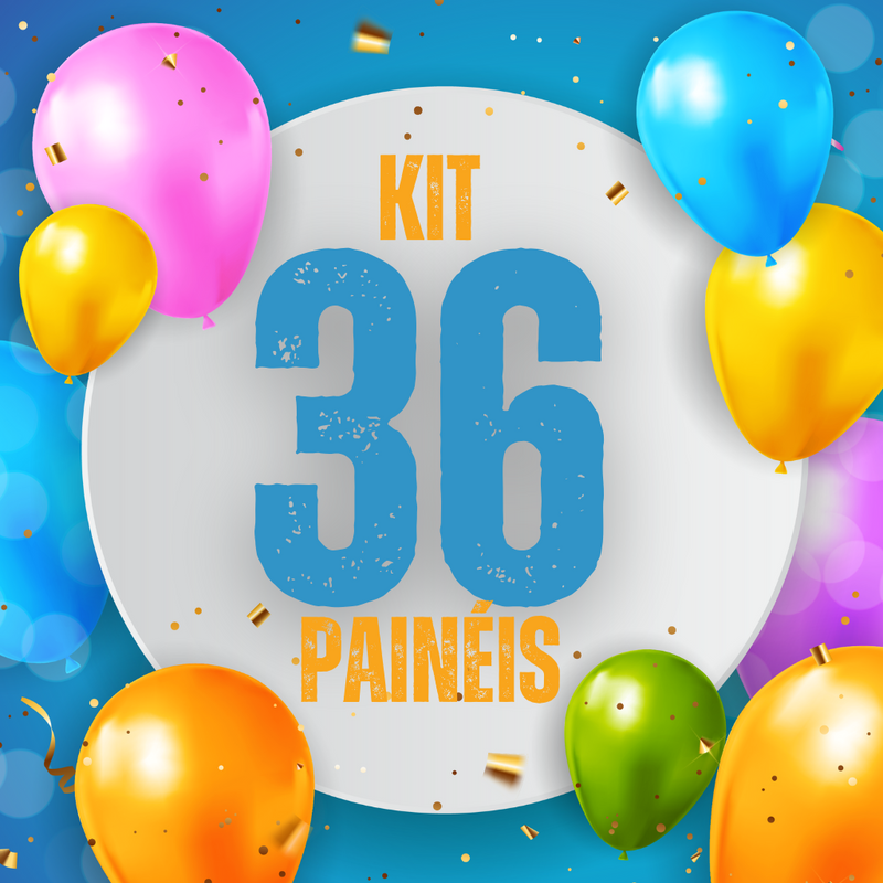 Kit 36 Capas Painéis Redondos Mesa Sublimado C/ Elástico 50×50Cm
