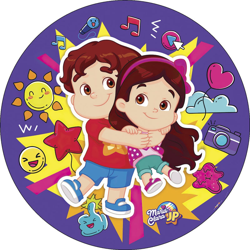 Capa Painel Redondo Mesa Maria Clara e JP Sublimado C/ Elástico 50×50Cm 04