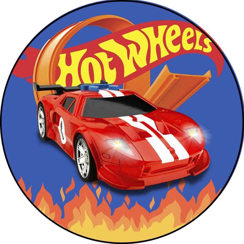 Capa Painel Redondo Mesa Hot Wheels Sublimado C/ Elástico 50×50Cm 06