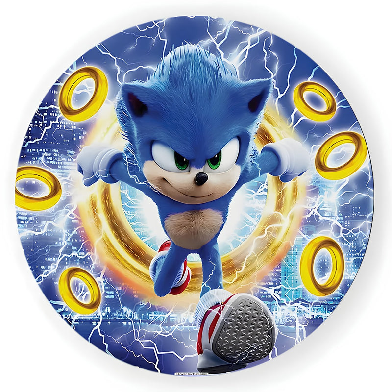 Capa Painel Redondo Mesa Sonic Sublimado C/ Elástico 50×50Cm 04