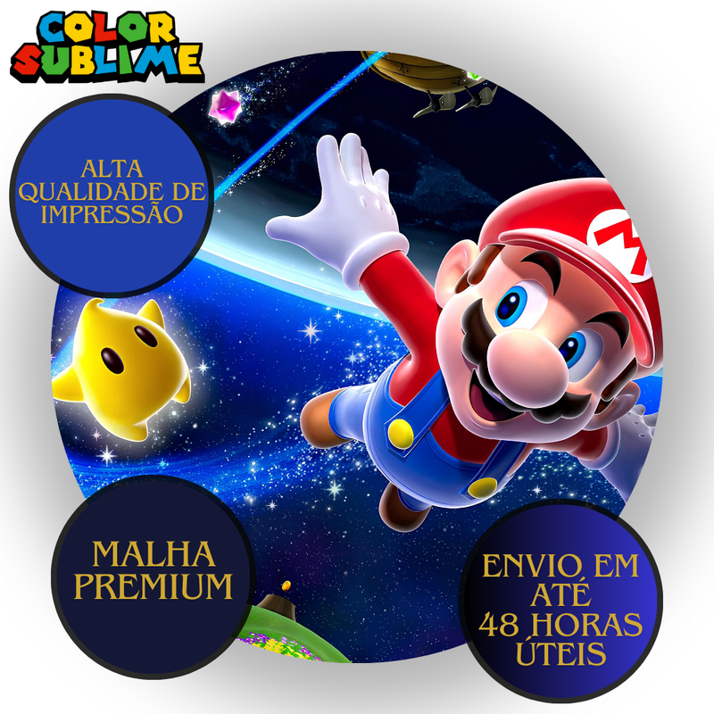 Trio de Capas Cilindro Sublimado Natal CC - 007