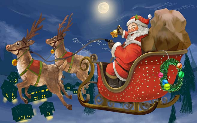 Fundo Fotográfico Tecido Sublimado Gigante 3D Natal Horizontal CFG - 169