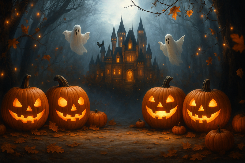 Fundo Fotográfico Tecido Sublimado Halloween CFF - 1131