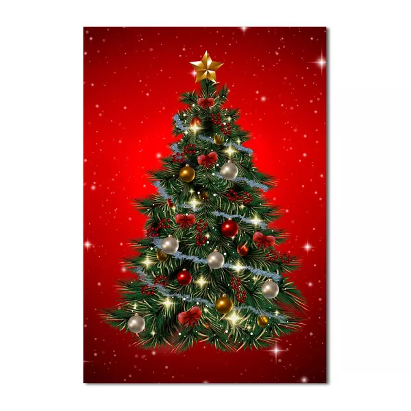 Painel Retangular Tecido Sublimado 3D Natal 1,50 X 2,20 CRT - 213