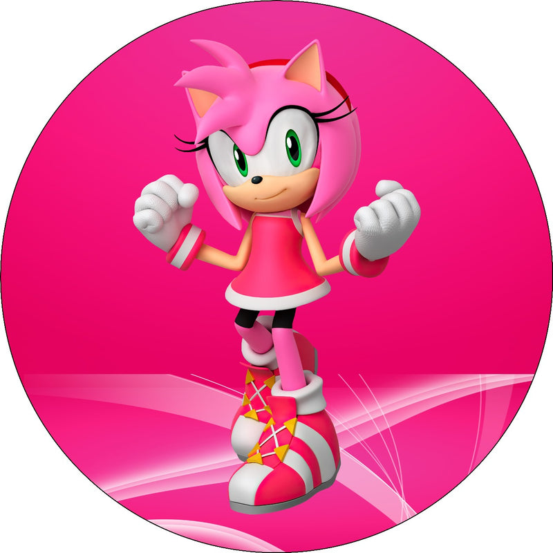 Capa Painel Redondo Mesa Sonic Sublimado C/ Elástico 50×50Cm 13